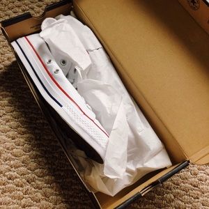 white hightop converse!